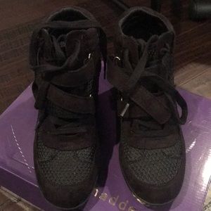 Barely worn high top sneakers